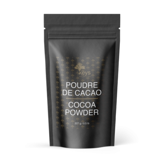 KEYS NUTRITION (Marque 100% Québécoise) Poudre de cacao 227g 
